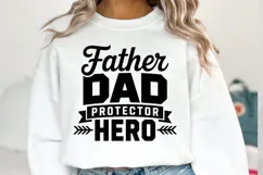 Father Dad Protector Hero svg | Svg Cut File | Shirt Svg Product Image 1