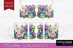 Magical Forest Mug Wrap - Fantasy Mug PNG Sublimation Product Image 1