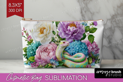 Magical Forest Cosmetic Bag - Fantasy Makeup Bag PNG Product Image 1