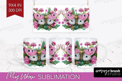 Magical Forest Mug Wrap - Fantasy Mug PNG Sublimation Product Image 1
