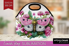 Magical Forest Lunch Bag - Fantasy Lunch Bug PNG Sublimation Product Image 1