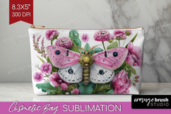 Magical Forest Cosmetic Bag - Fantasy Makeup Bag PNG Product Image 1
