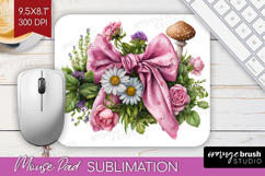 Magical Forest Mouse Pad Sublimation - Fantasy Mousepad PNG Product Image 1