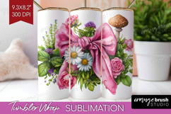 Magical Forest Tumbler Wrap - Fantasy Tumbler PNG Product Image 1