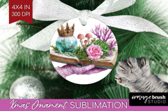 Magical Forest Ornament PNG - Fantasy PNG Sublimation Product Image 1
