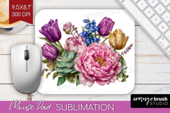 Magical Forest Mouse Pad Sublimation - Fantasy Mousepad PNG Product Image 1