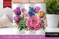Magical Forest Tumbler Wrap - Fantasy Tumbler PNG Product Image 1