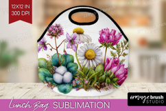 Magical Forest Lunch Bag - Fantasy Lunch Bug PNG Sublimation Product Image 1