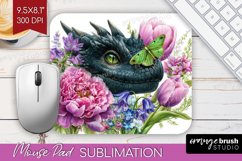 Magical Forest Mouse Pad Sublimation - Fantasy Mousepad PNG Product Image 1