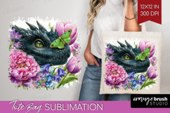 Magical Forest Tote Bag - Fantasy Tote Bag PNG Sublimation Product Image 1