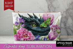 Magical Forest Cosmetic Bag - Fantasy Makeup Bag PNG Product Image 1