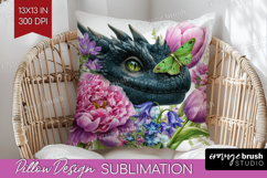 Magical Forest Pillow Sublimation - Fantasy Pillow Cover PNG Product Image 1