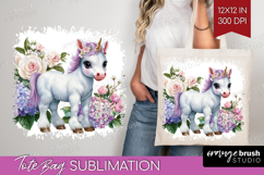Magical Forest Tote Bag - Fantasy Tote Bag PNG Sublimation Product Image 1