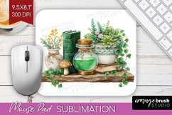 Magical Forest Mouse Pad Sublimation - Fantasy Mousepad PNG Product Image 1