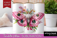 Magical Forest Tumbler Wrap - Fantasy Tumbler PNG Product Image 1