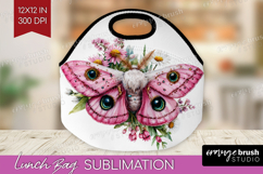 Magical Forest Lunch Bag - Fantasy Lunch Bug PNG Sublimation Product Image 1