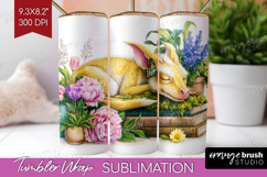 Magical Forest Tumbler Wrap - Fantasy Tumbler PNG Product Image 1