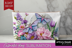 Magical Forest Cosmetic Bag - Fantasy Makeup Bag PNG Product Image 1