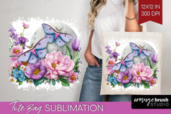 Magical Forest Tote Bag - Fantasy Tote Bag PNG Sublimation Product Image 1