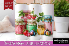 Magical Forest Tumbler Wrap - Fantasy Tumbler PNG Product Image 1