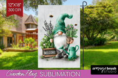 Farmhouse Garden Flag Sublimation - Country Welcome Sign PNG Product Image 1