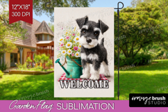 Farmhouse Garden Flag Sublimation - Country Welcome Sign PNG Product Image 1