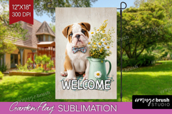 Farmhouse Garden Flag Sublimation - Country Welcome Sign PNG Product Image 1