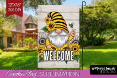 Farmhouse Garden Flag Sublimation - Country Welcome Sign PNG Product Image 1