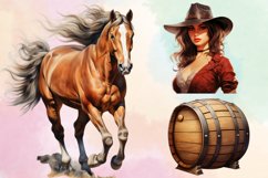 Western Collection Clipart Bundle, Western Collection Sublim Product Image 3