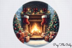 Christmas Winter Scenes Clipart Bundle PNG Product Image 3