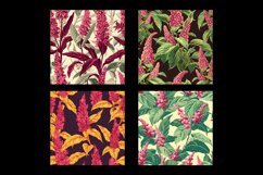 Amaranthus Flower Digital Paper Pattern Product Image 2