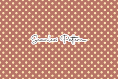 Retro Polka Dot Seamless Pattern Product Image 5