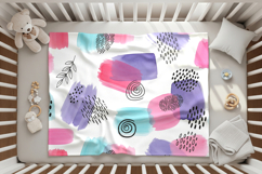 Baby bedding mockup Product Image 3