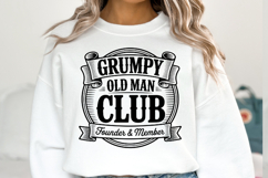 Grumpy old man club svg | Svg Cut File | Shirt Svg Product Image 1