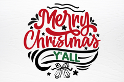Christmas Round Ornaments Sign SVG Product Image 2