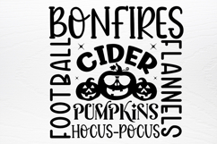 Halloween Word Art SVG Product Image 2