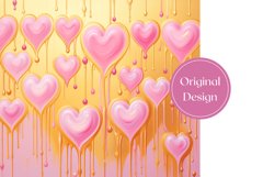 Pastel Love Tumbler Design, Valentine&#039;s Day Tumbler PNG Product Image 2