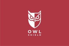 Owl Shield Logo Design Vector Illustration Product Image 2