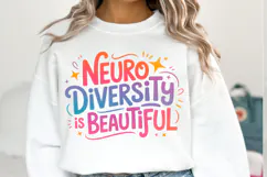 Neuro Diversity is Beautiful Svg | Svg Cut File | Shirt Svg Product Image 3