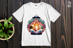 Autumn Winter Lantern Clipart Sublimation Png Product Image 2