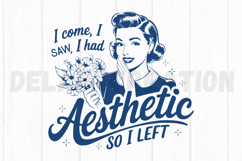 I Came I Saw i Had Anxiety So I Left SVG Product Image 2