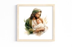 Green Boho Baby Shower Sublimation Product Image 2