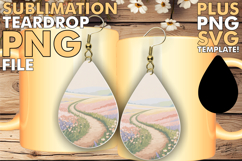Radiant Teardrop Earrings Designs, Spring Product Image 1