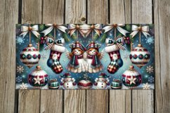 Vintage Christmas | 4 Xmas Sublimation Mug designs Product Image 2