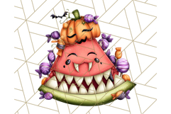 Summerween Tropical Treats Clipart PNG, Halloween Desserts Product Image 2