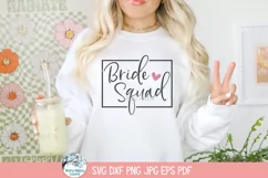 Bride Squad SVG | Fun Bachelorette Party Design Product Image 1