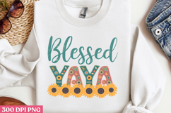 Blessed YAYA PNG, Sunflower Sublimation PNG Product Image 3