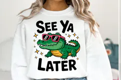 See ya Later Svg | Svg Cut File | Shirt Svg Product Image 2