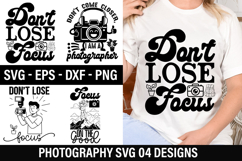 Photographer SVG Design - Don't come closer I am a photograp Product Image 1