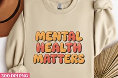 Mental Health Matters PNG, Mental Health Sublimation PNG Product Image 3